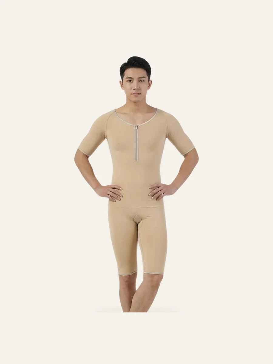 STM0 남성 전신 압박복 착용 전신
